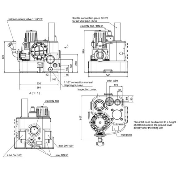 Kompaktboy SE 71 17750, 17472, 17473, 17474, 17475 Diagram